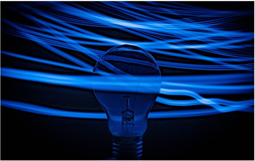 Blue Light Art